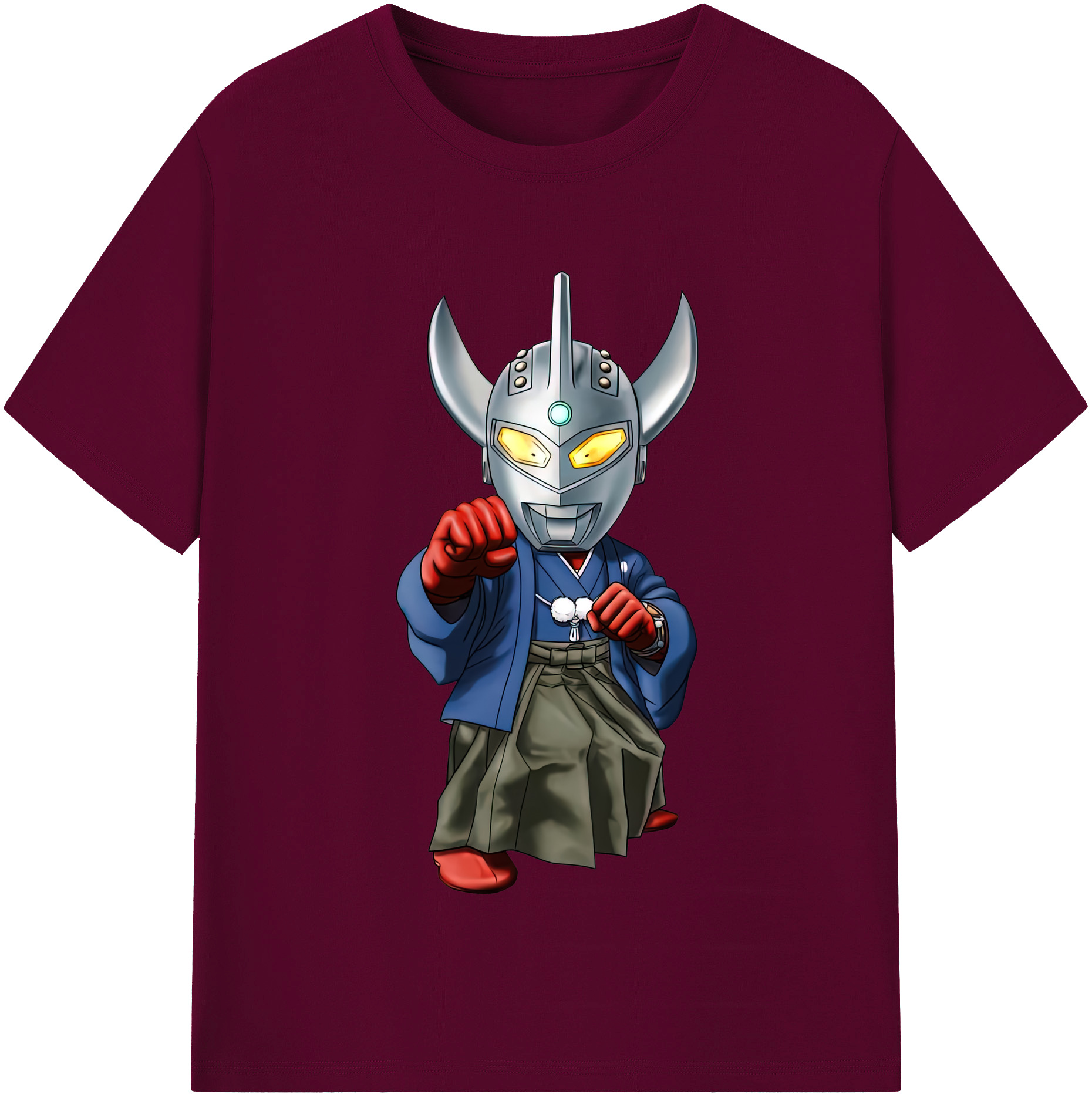 （画像用） ウルトラマン Ultraman レディースカジュアルプリントTシャツ（綿100％）